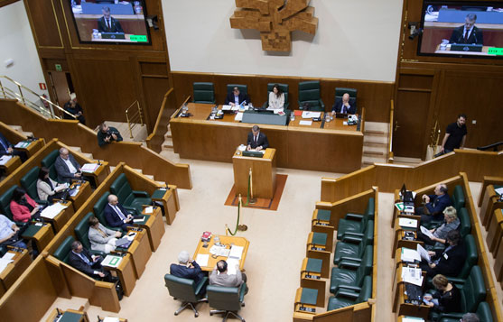 Imagen del Parlamento Vasco