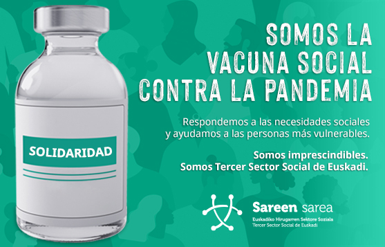 Campaña Sareen Sarea: Somos la vacuna social contra la pandemia