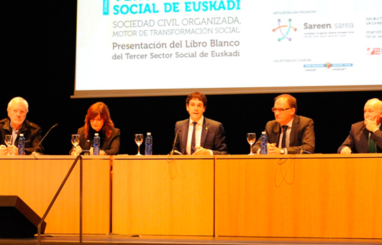 Imagen de la Jornada del Tercer Sector Social de Euskadi