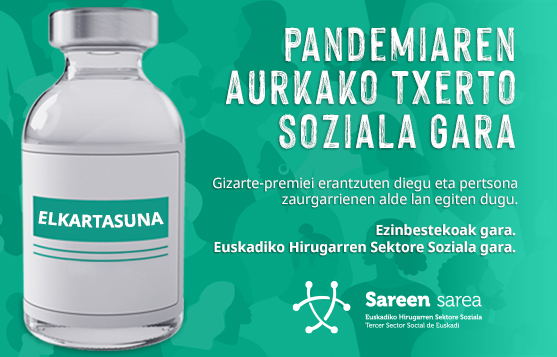 Sareen Sarearen kanpaina: Pandemiaren aurkako txerto soziala gara