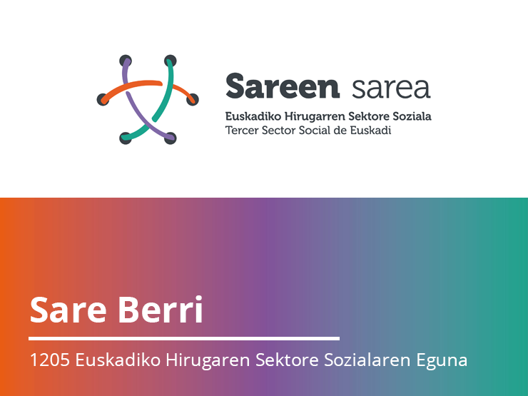 Sare Berri ale berezia. 1205 - Euskadiko Hirugarren Sektore Sozialaren Eguna