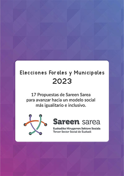 Infografía: Propuestas de Sareen Sarea para las Elecciones Forales y Municipales 2023