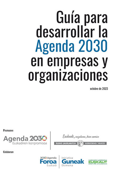 Guía para desarrollar la Agenda 2030 en empresas y organizaciones