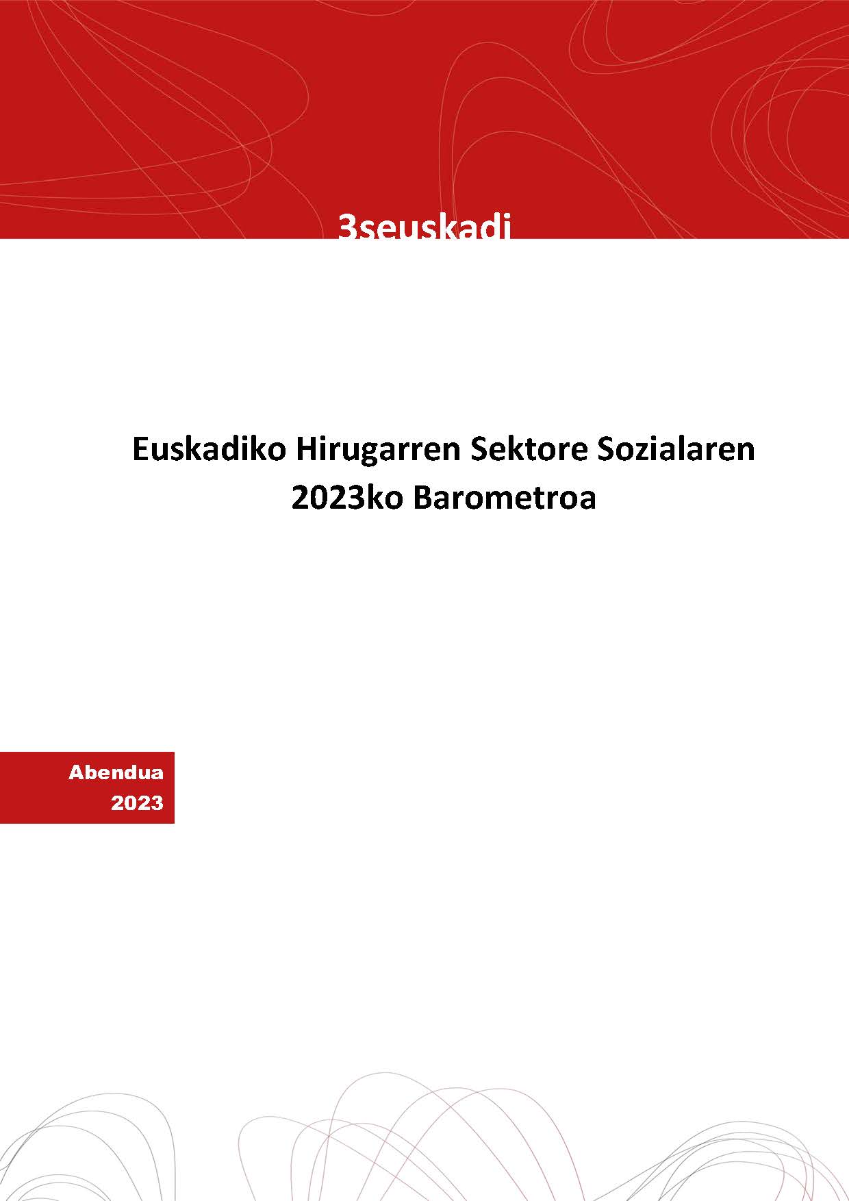 Euskadiko Hirugarren Sektore Sozialaren 2023ko barometroa