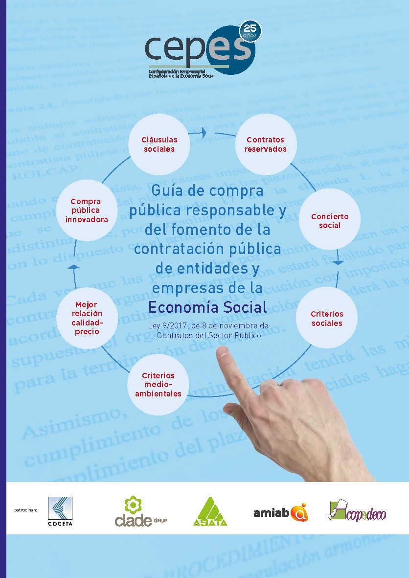 Guía de compra pública responsable y del fomento de la contratación pública de entidades y empresas de la Economía Social