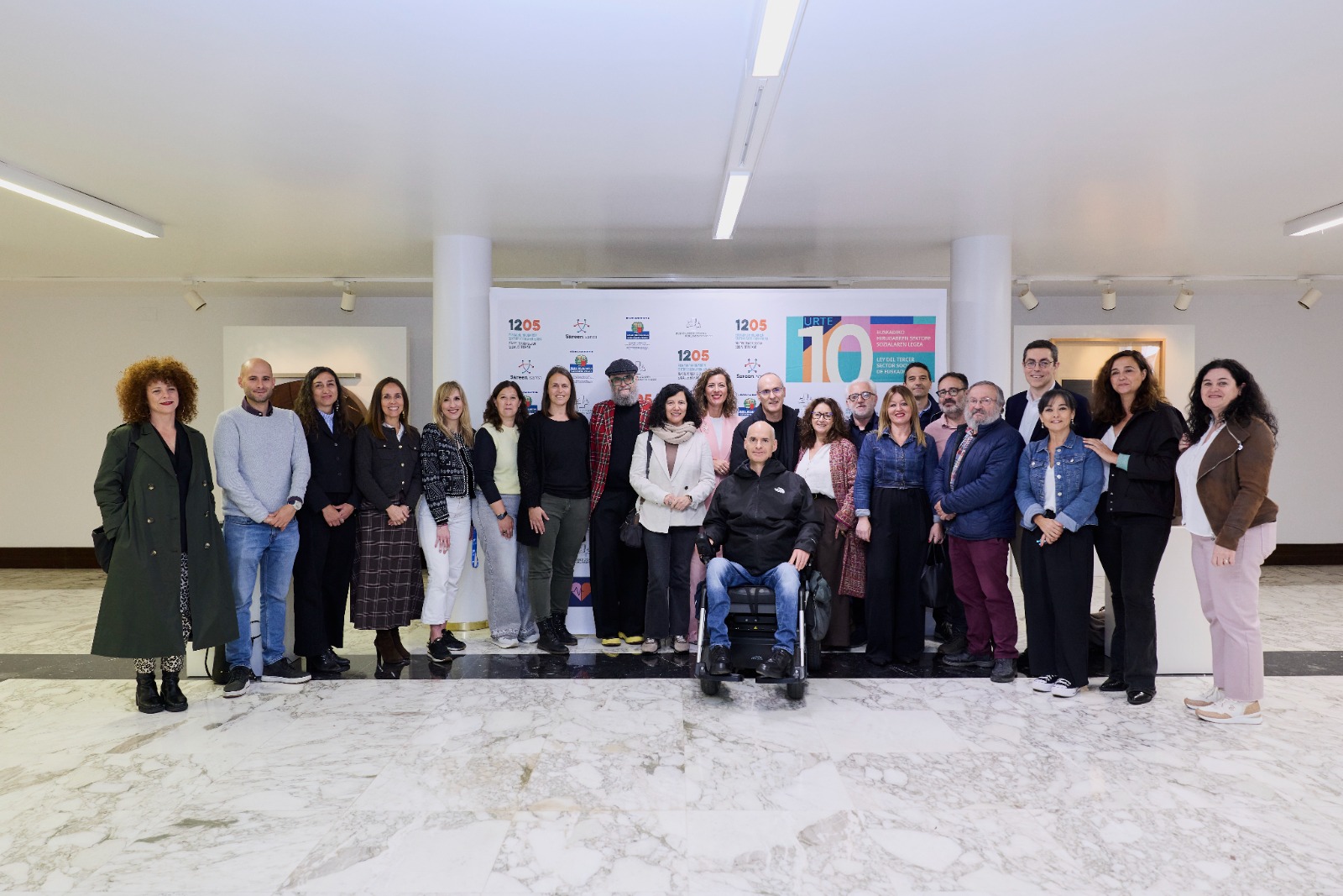 El Tercer Sector Social de Euskadi celebra su día conmemorando el décimo aniversario de La Ley