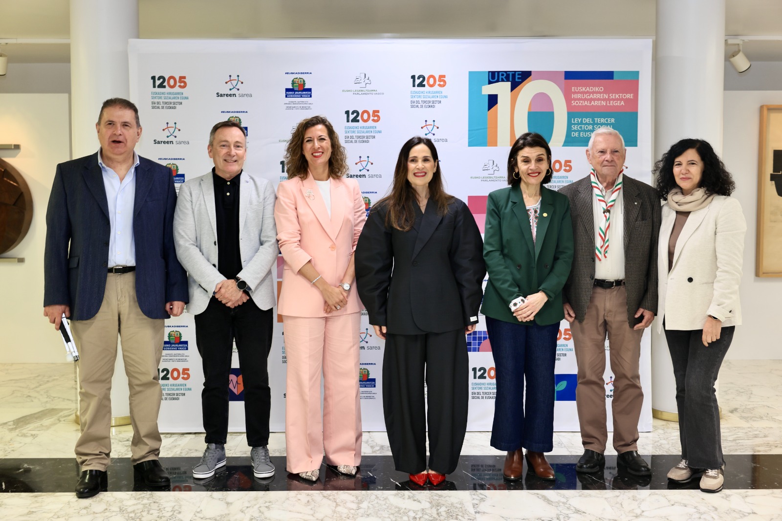 El Tercer Sector Social de Euskadi celebra su día conmemorando el décimo aniversario de La Ley